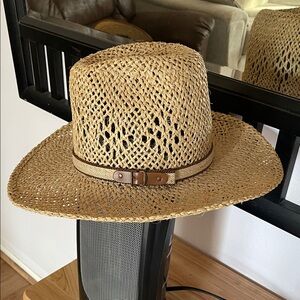 Men's New West by Bailey U-Rollit  Straw Hat - Like New